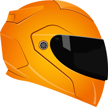 Motorcycle helmet clipart design illustration png