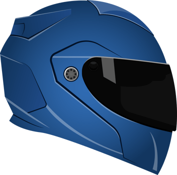 Motorcycle helmet clipart design illustration png