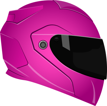 Motorcycle helmet clipart design illustration png