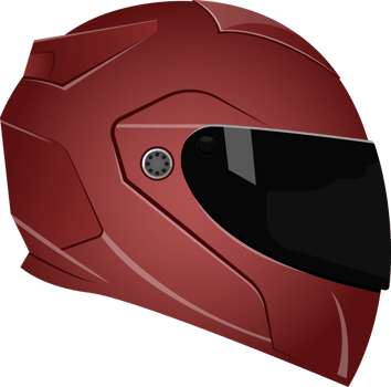 Motorcycle helmet clipart design illustration png