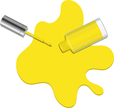 Nail polish bottle clipart design illustration png