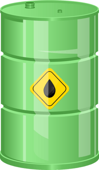Oil barrel clipart design illustration png