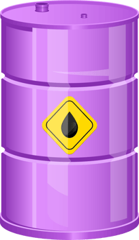 Oil barrel clipart design illustration png