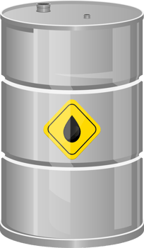 Oil barrel clipart design illustration png