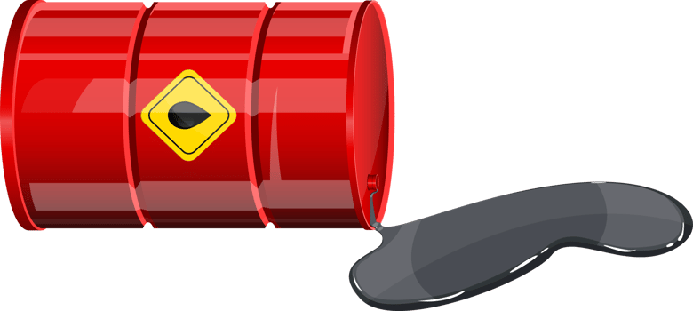Oil barrel clipart design illustration png