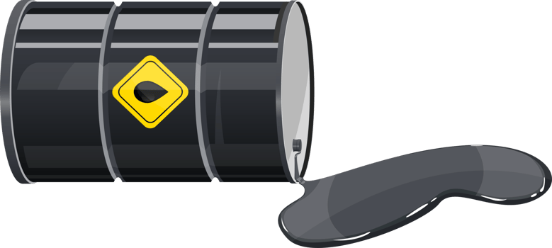 Oil barrel clipart design illustration png