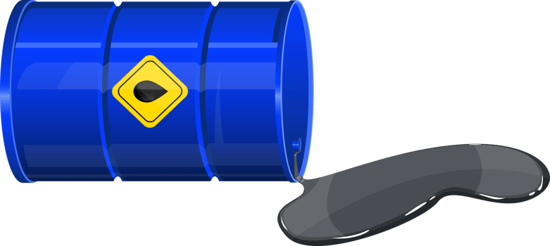 Oil barrel clipart design illustration png