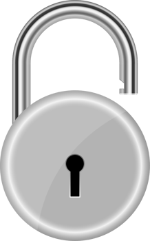 Padlock clipart design illustration png