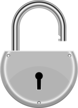Padlock clipart design illustration png