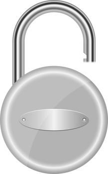 Padlock clipart design illustration png