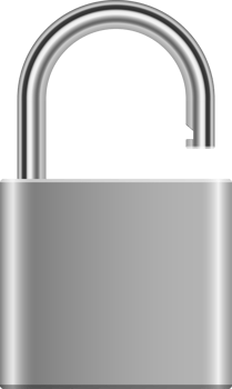Padlock clipart design illustration png
