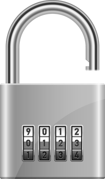 Padlock clipart design illustration png