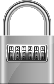 Padlock clipart design illustration png