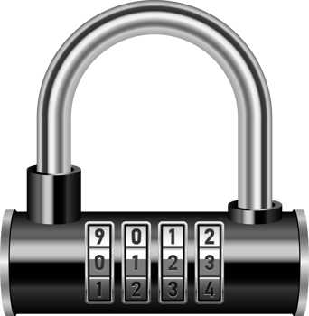 Padlock clipart design illustration png