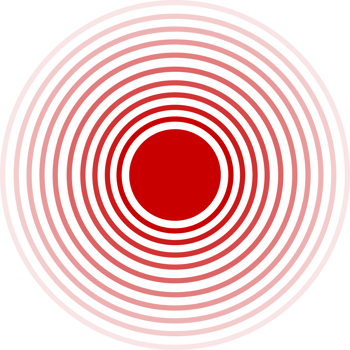 Pain circles clipart design illustration png