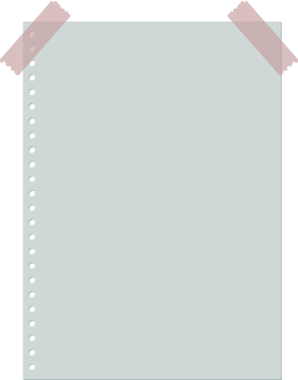 Paper sheet clipart design illustration png