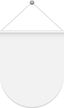 Realistic pennant clipart design illustration png