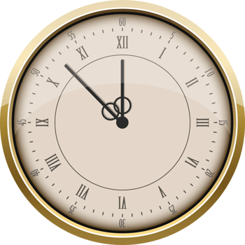 Pocket watch clipart design illustration png