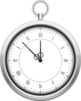 Pocket watch clipart design illustration png