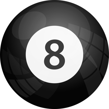 Billiard balls clipart design illustration png
