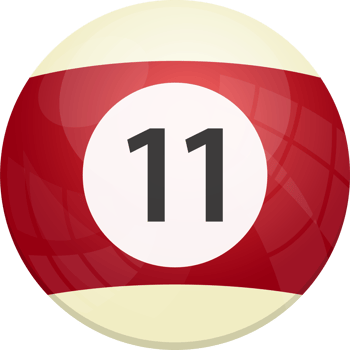 Billiard balls clipart design illustration png