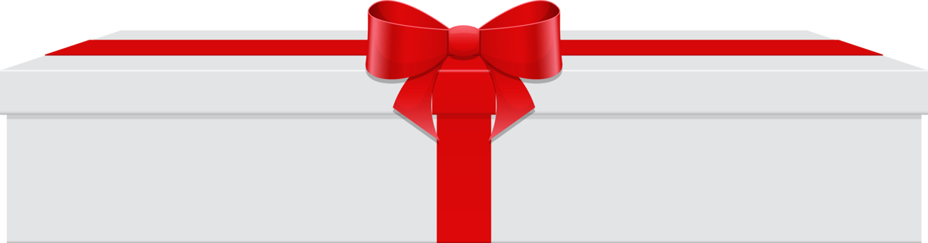 Present box clipart design illustration png