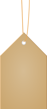 Price tag mockup clipart design illustration png