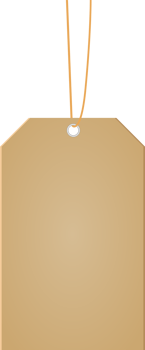 Price tag mockup clipart design illustration png