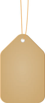 Price tag mockup clipart design illustration png