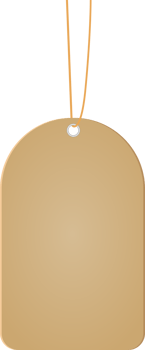 Price tag mockup clipart design illustration png
