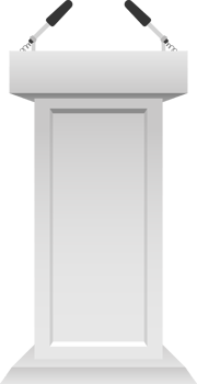 Realistic pulpit clipart design illustration png