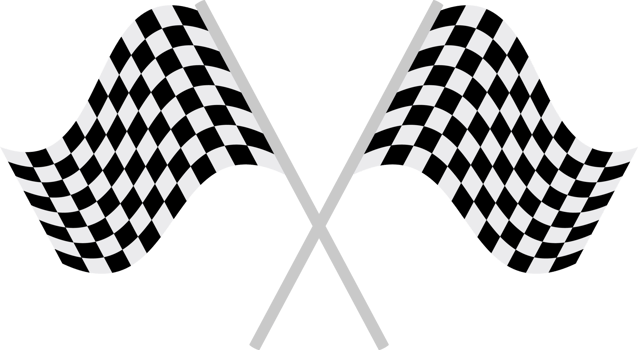 Racing flag clipart design illustration png