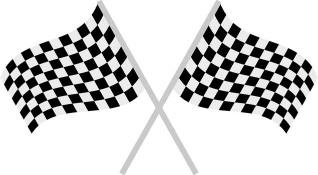 Racing flag clipart design illustration png