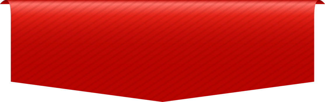 Red banner clipart design illustration png