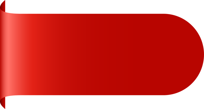 Red banner clipart design illustration png