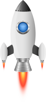 Rocket spaceship clipart design illustration png