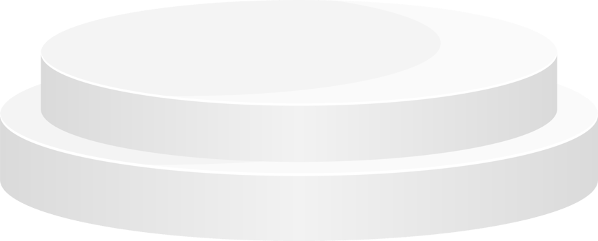 Round stage podium clipart design illustration png