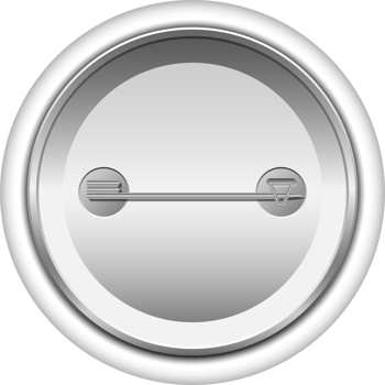 Button pin clipart design illustration png