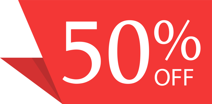 Special sale discount sticker clipart design illustration png