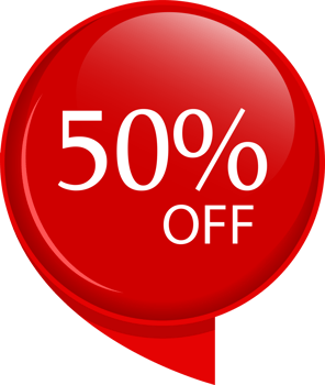 Special sale discount sticker clipart design illustration png