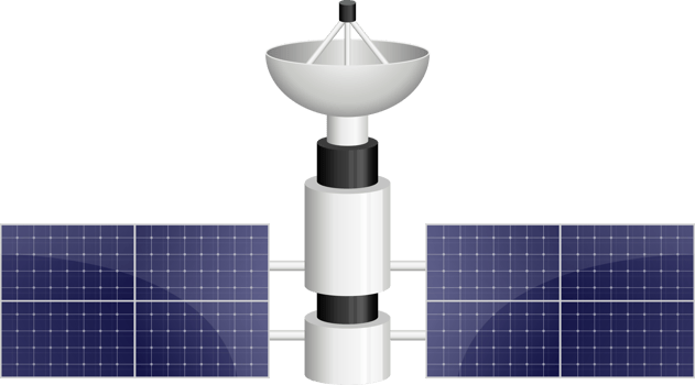 Satellite clipart design illustration png
