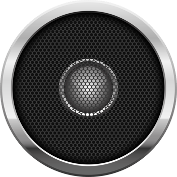 Audio speaker clipart design illustration png