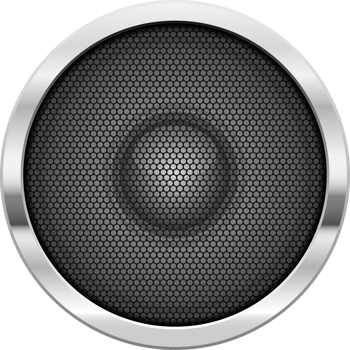 Audio speaker clipart design illustration png