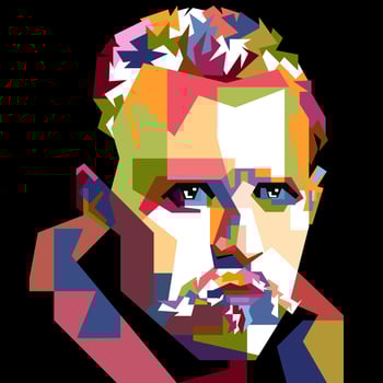 Fridtjof Nansen WPAP vector