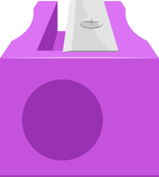 Pencil sharpener clipart design illustration png