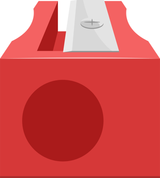 Pencil sharpener clipart design illustration png