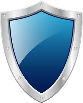 Protection metallic shield clipart design illustration png