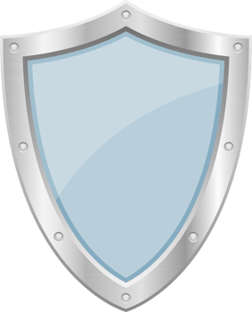 Protection metallic shield clipart design illustration png