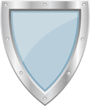 Protection metallic shield clipart design illustration png