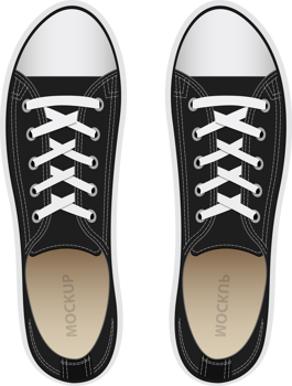 Sneakers shoes clipart design illustration png
